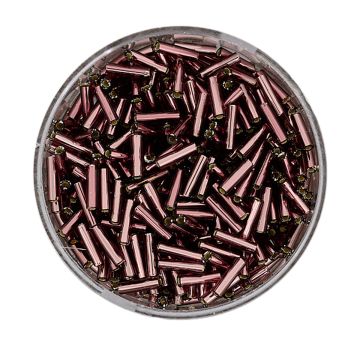 Jap. Miyukistifte silverlined dark lilac 6 mm 10 gr