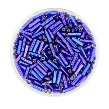 Jap. Miyukistifte silverlined rainbow blue 6 mm 10 gr