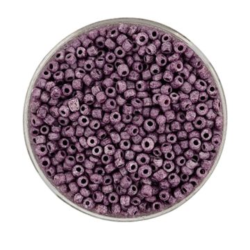 Rocailles marmor lila 2,6 mm 17 gr