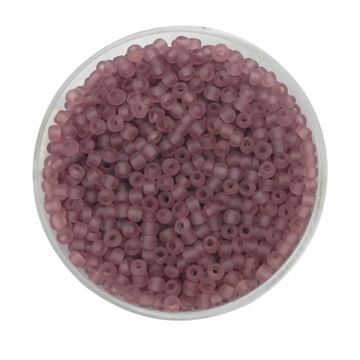 Rocailles lila matt 2,6 mm 17 gr