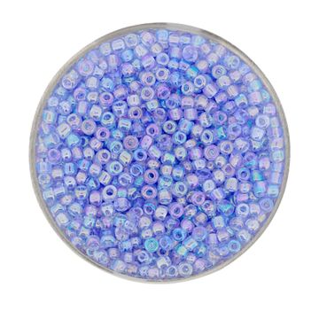 Rocailles transp. aqua AB 2,6 mm 17 gr