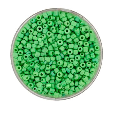 Rocailles grün 2,6 mm 17 gr