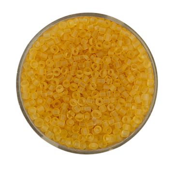 Rocailles hellbraun matt 2,6 mm 17 gr