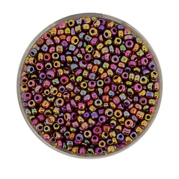 Rocailles smoked topas AB 2,6 mm 17 gr