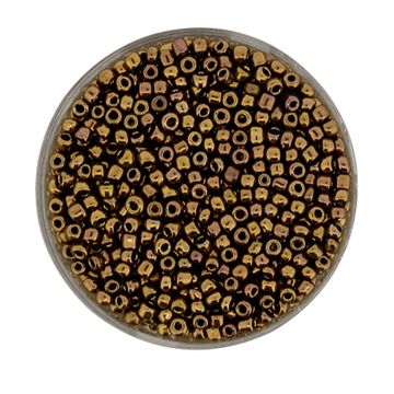 Rocailles bronze 2,6 mm 17 gr