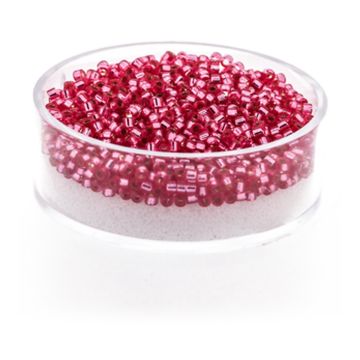 Hochw. jap. Delica Beads silverlined rose 2 mm