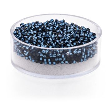 Hochw. jap. Delica Beads silverlined zirkon 2 mm