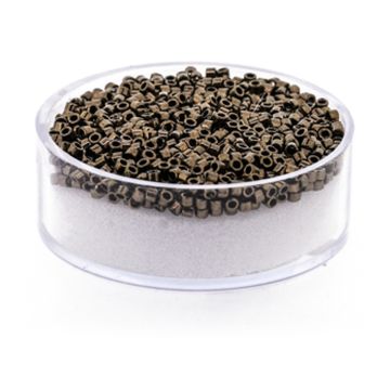 Hochw. jap. Delica Beads dark bronze 2 mm