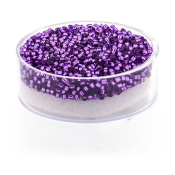 Hochw. jap. Delica Beads silverlined fuchsia 2 mm