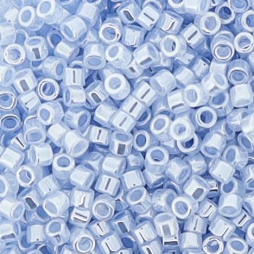 Hochw. jap. Delica Beads light blue Ceylon 2 mm 50 gr