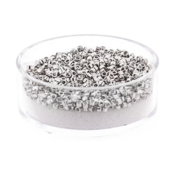 Hochw. jap. Delica Beads metallic mauve 2 mm 4 gr