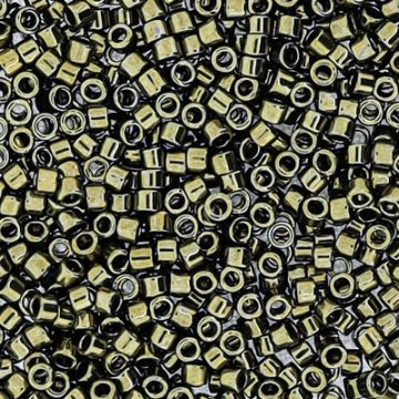 Hochw. jap. Delica Beads olivine metallic 2 mm 50 gr