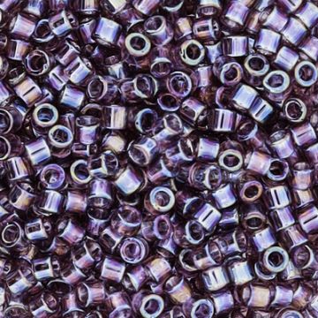 Hochw. jap. Delica Beads amethyst AB 2,2 mm 50 gr