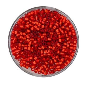 Delica Beads japanische Rocailles silverlined light red 2,2 mm 7 gr