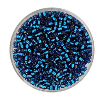 Delica Beads japanische Rocailles silverlined zirkon 2,2 mm 7 gr