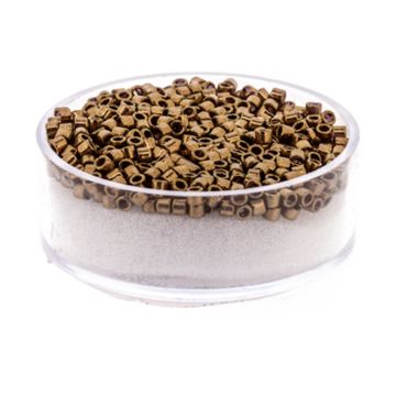 Delica Beads japanische Rocailles light bronze 2,2 mm 5 gr