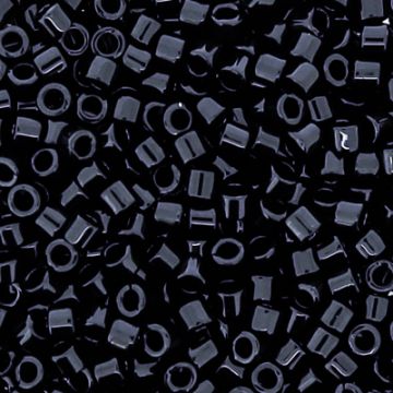 Hochw. jap. Delica Beads black 2,2 mm 50 gr