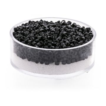 Delica Beads japanische Rocailles black 2,2 mm 10 gr