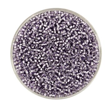 Jap. Miyukirocailles silverlined violet 1,5 mm 10 gr