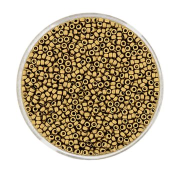 Jap. Miyukirocailles bronze matt 1,5 mm 6 gr