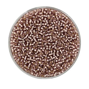 Jap. Miyukirocailles silverlined light amethyst 1,5 mm 10 gr