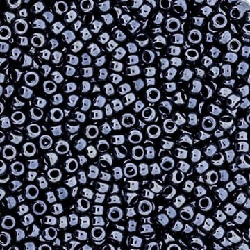 Jap. Miyukirocailles hematite 1,5 mm 50 gr