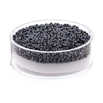 Japanische Miyuki Rocailles hematite 1,5 mm 10 gr