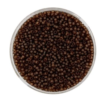 Jap. Miyukirocailles dark brown matt 1,5 mm 10 gr
