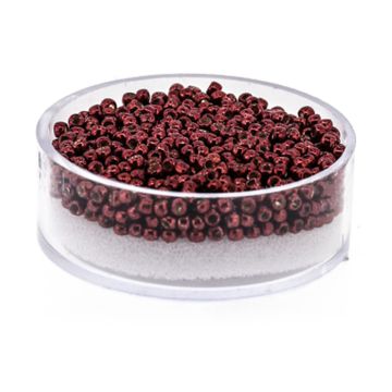Beads japanische Rocailles rot 2,2 mm 9 gr