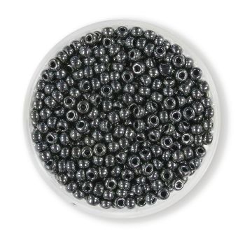 Japanische Miyuki Rocailles hematite 2,5 mm 12 gr