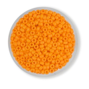 Japanische Miyuki Rocailles satt orange 2,5 mm 12 gr
