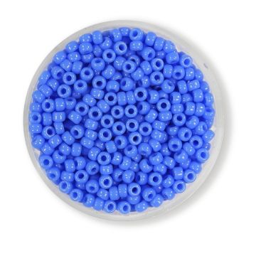 Japanische Miyuki Rocailles satt blau 2,5 mm 12 gr