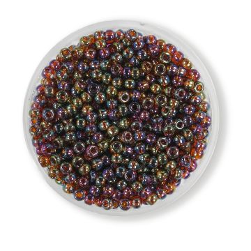 Japanische Miyuki Rocailles scarabe 2,5 mm 12 gr