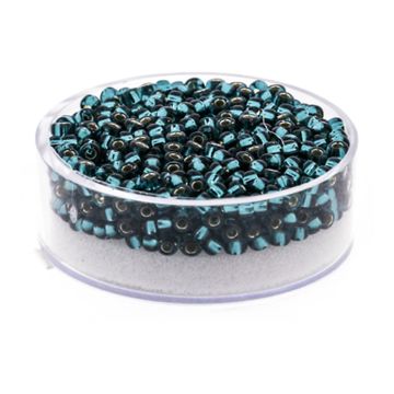 Jap. Miyukirocailles silverlined zircon 2,5 mm 12 gr