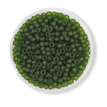 Jap. Miyukirocailles transp.matt turmalin 2,5 mm 12 gr