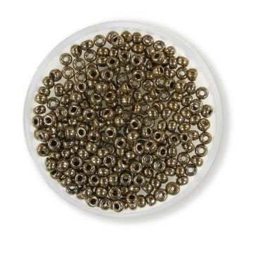Japanische Miyuki Rocailles metallic nut 2,5 mm 5 gr
