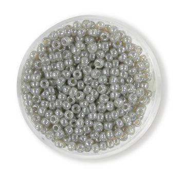 Jap. Miyukirocailles pearl light grey 2,5 mm
