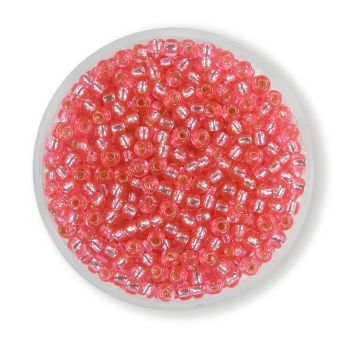 Jap. Miyukirocailles silverlined rose 2,5 mm 12 gr
