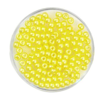 Rocailles DeluXes gelb 3 mm