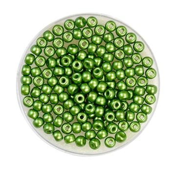 Rocailles DeluXes oliv 3 mm
