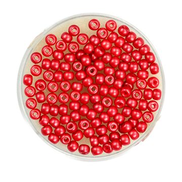 Rocailles DeluXes rot 3 mm