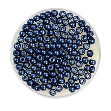 Rocailles DeluXes montanblau 3 mm