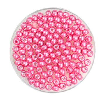 Rocailles DeluXes rosa 3 mm