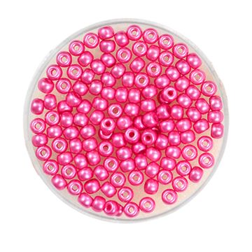 Rocailles DeluXes dunkelrosa 3 mm