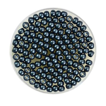Rocailles DeluXes anthrazit 3 mm