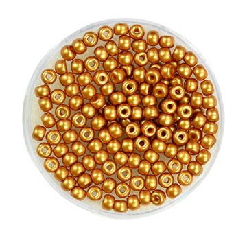 Rocailles DeluXes hellbraun 3 mm