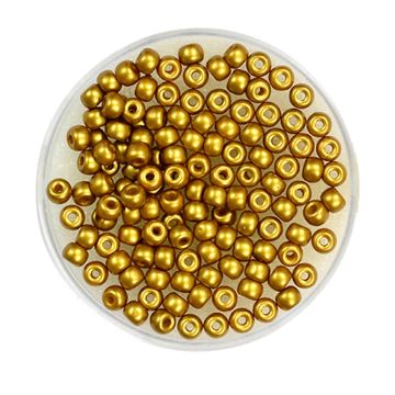 Rocailles DeluXes limegold 3 mm