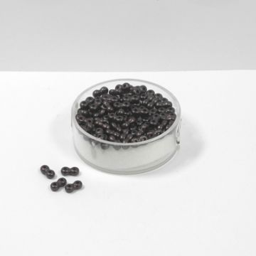 Infinity Beads DeluXes dunkelbraun 3x6 mm ca. 70 St. = 5,5 gr.