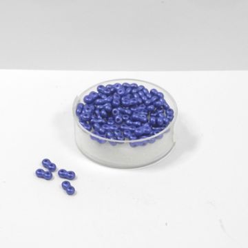 Infinity Beads DeluXes dunkelblau 3x6 mm ca. 70 Stück. = 5,5 gr.