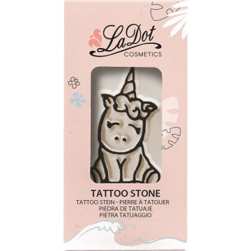 Stein Medium Tattoo Stempel Einhorn unicorn 211
